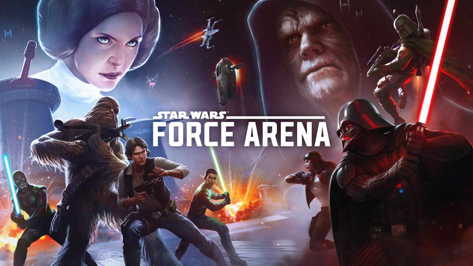 Star Wars: Force Arena for mobile phones