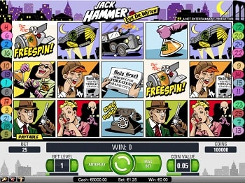 Spielautomat Jack Hammer