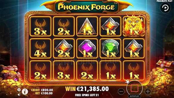 Meccaniche di gioco della slot Phoenix Forge