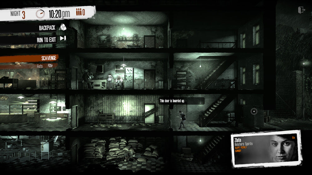 Juego indie This War of Mine
