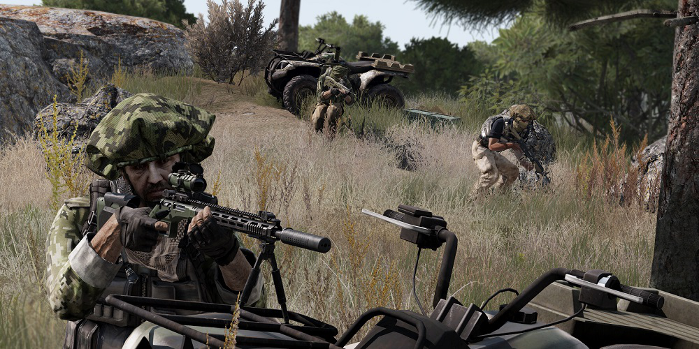 Exciting gameplay of the game Arma 3