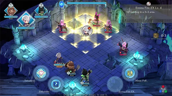 Strategy battle scene